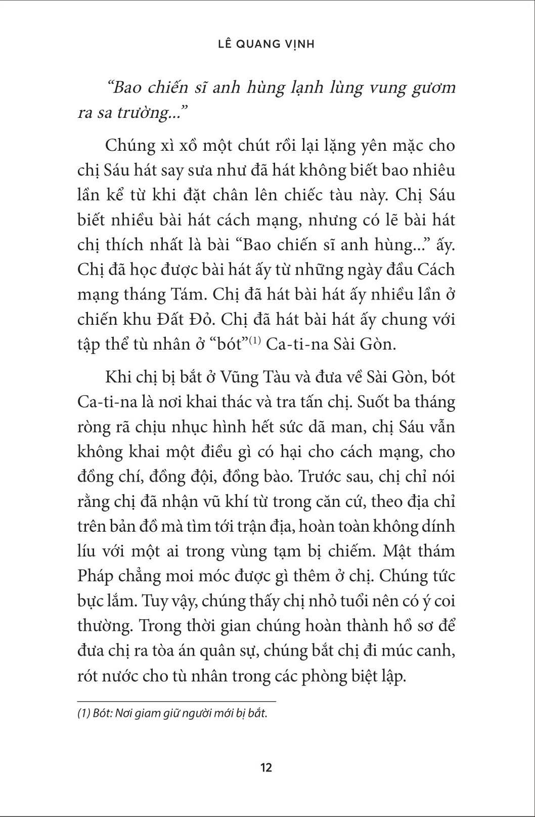 Chị Sáu Ở Côn Đảo