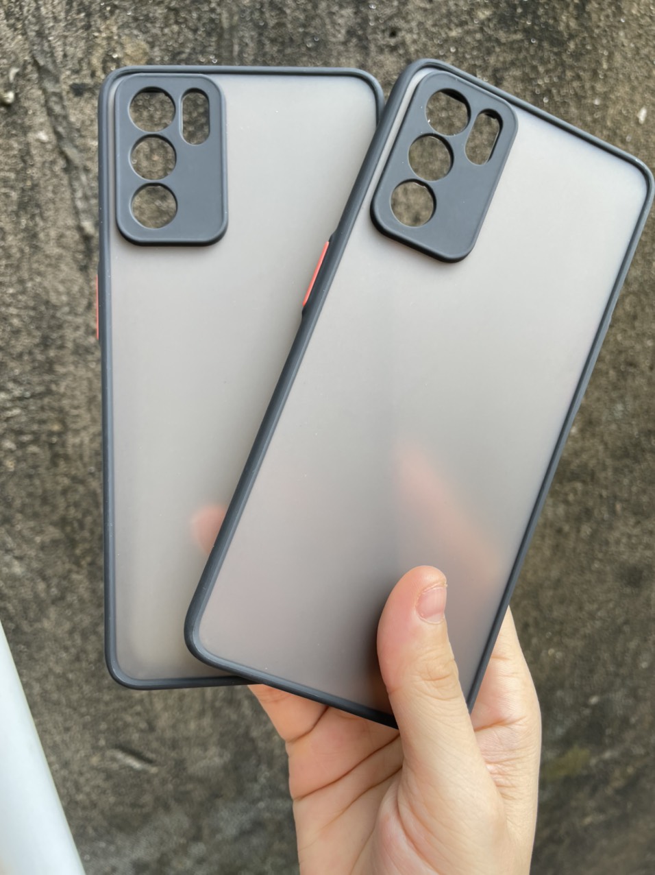 Ốp lưng nhám cho Oppo Reno 6 5G viền dẻo chống sốc, bảo vệ Camera