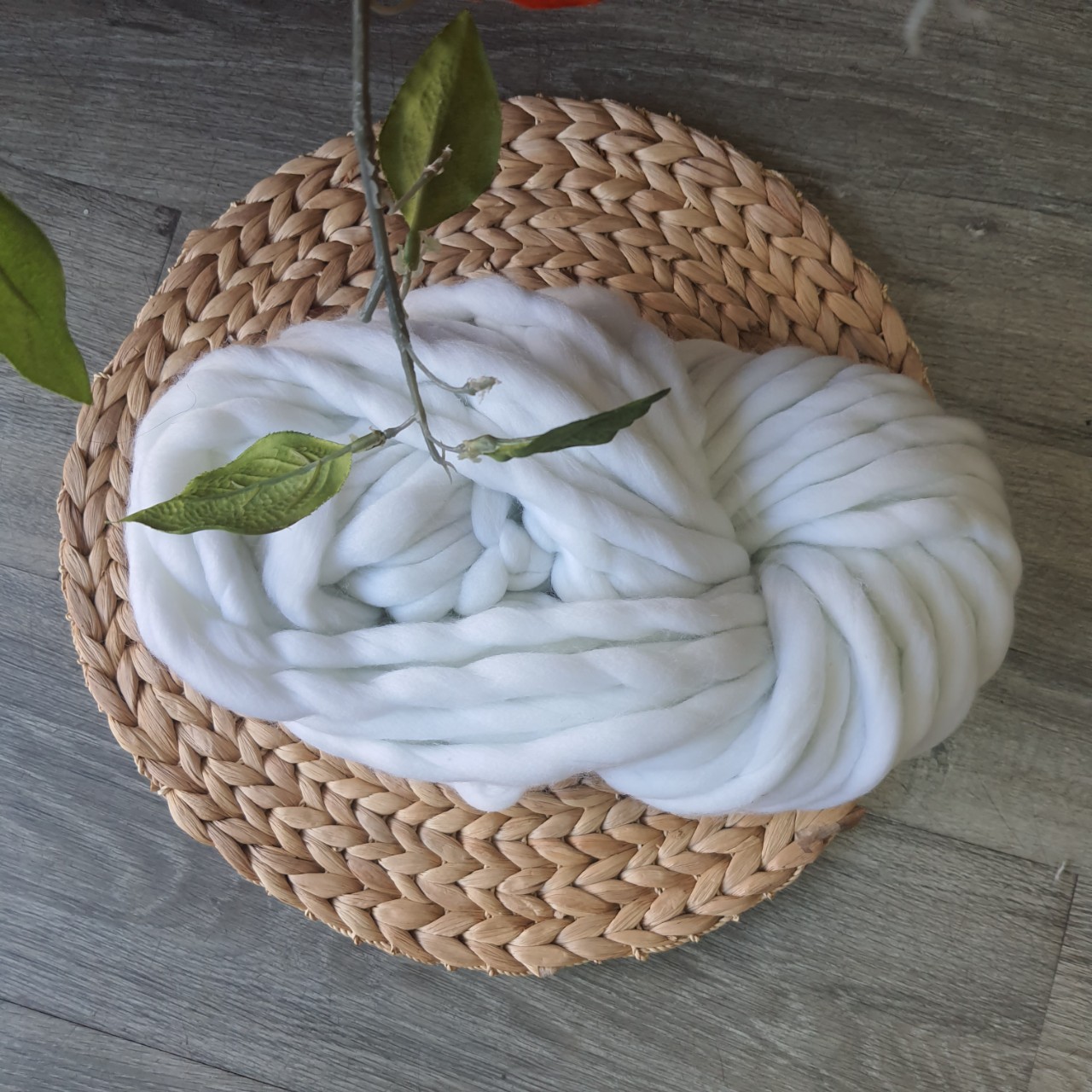 Cuộn Len Sợi Lớn Làm Weaving hay Len Chọc - 250gr
