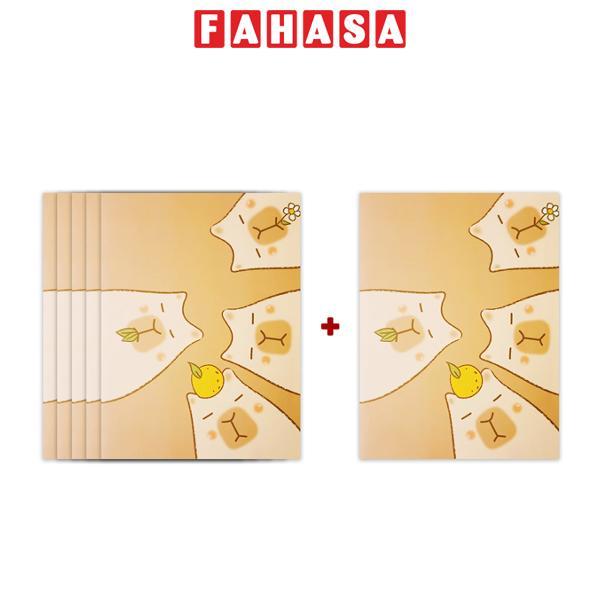 [MUA 5 TẶNG 1] Tập Học Sinh Capybara - 4 Ô Ly - 200 Trang 70gsm - The Sun - Mẫu 3