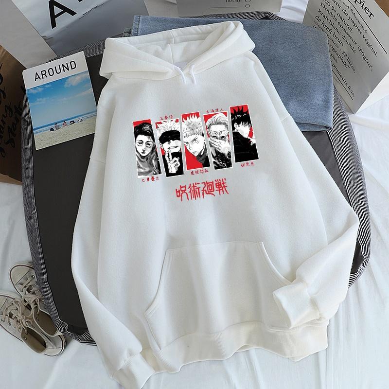 Áo Hoodie In Hình Team Jujutsu Kaisen Anime độc chất