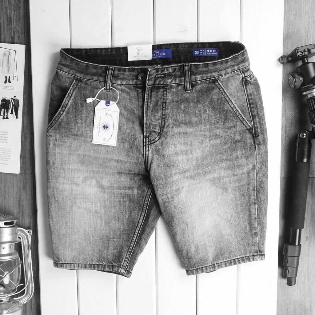 Quần Short Nam, Quần sọt jean nam màu xanh thời trang cao cấp nam MuradFashion MS119