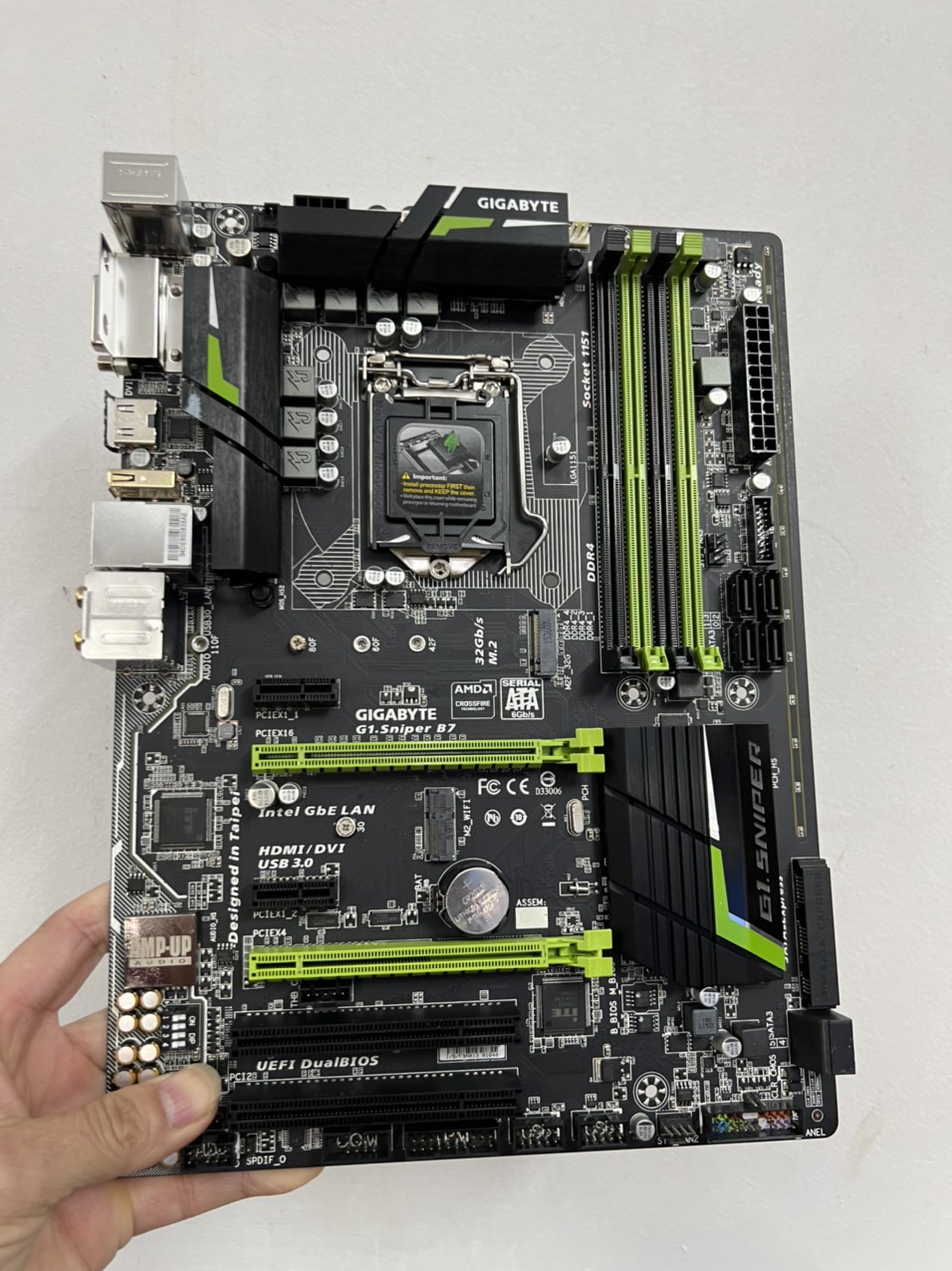 Bo Mạch Chủ (Mainboard) GIGABYTE GA G1 Sniper B7 - Intel B150 chipset - HÀNG CHÍNH HÃNG