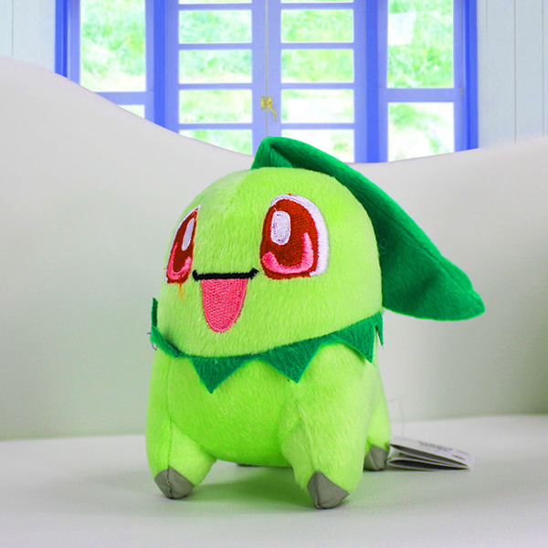 Gấu Bông Pokemon Chikorita (25 Cm) Gb67 (Xanh Lá Cây)