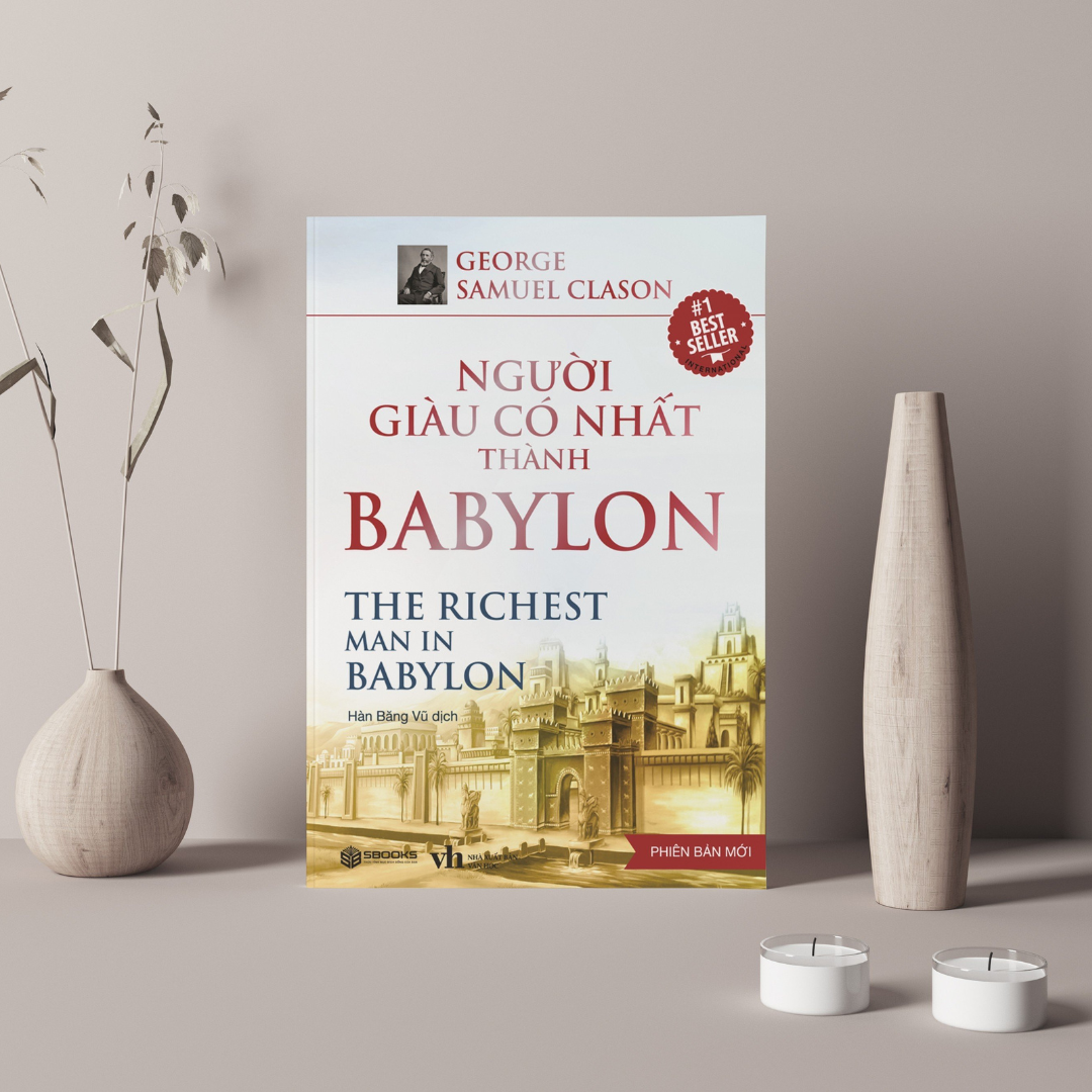 Sách - Người Giàu Có Nhất Thành Babylon - Tái Bản Mới Nhất 2023 - Sbooks