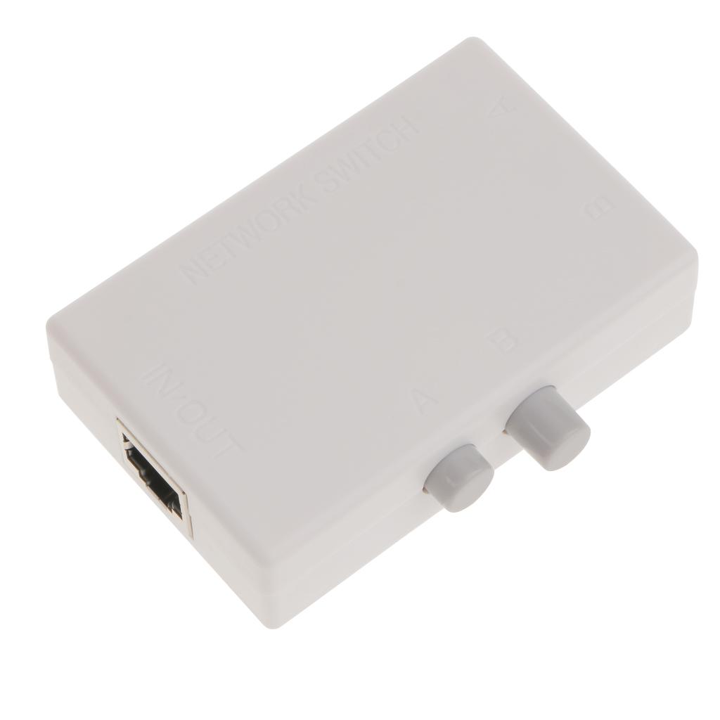 MT-VIKI 2 Cổng AB Hướng Dẫn Sử Dụng Chia Sẻ Mạng Hộp Chuyển Đổi Tốc Độ 100 Mbps 2 Vào 1 Ra