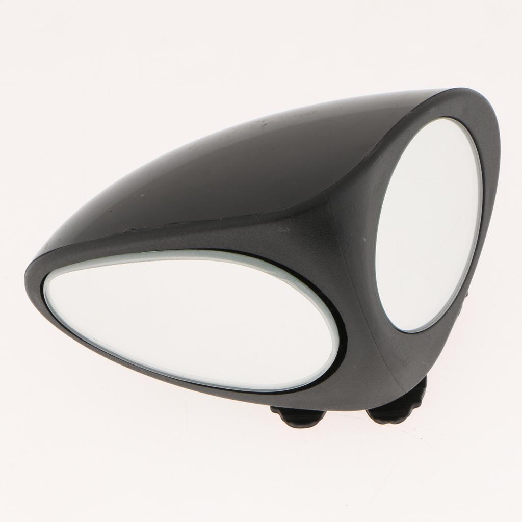 Waterproof Mirror - 2 in 1 Car Blind Spot Mirror Wide Angle Mirror 360 Rotation Adjustable Convex Rear View Mirror View Front Wheel Car Mirror