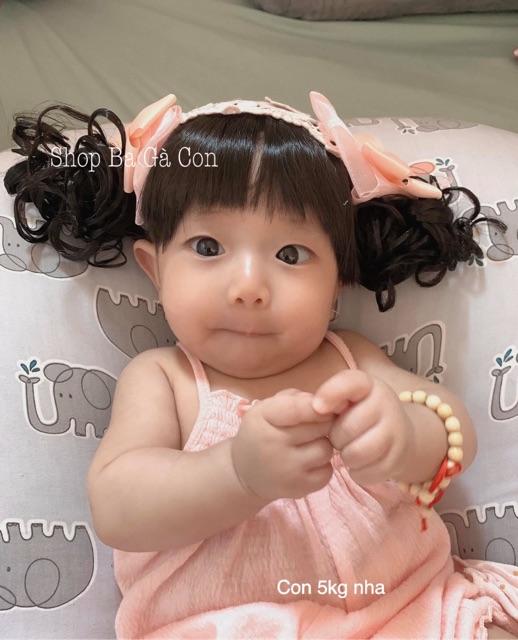 Băng đô tóc giả cho bé