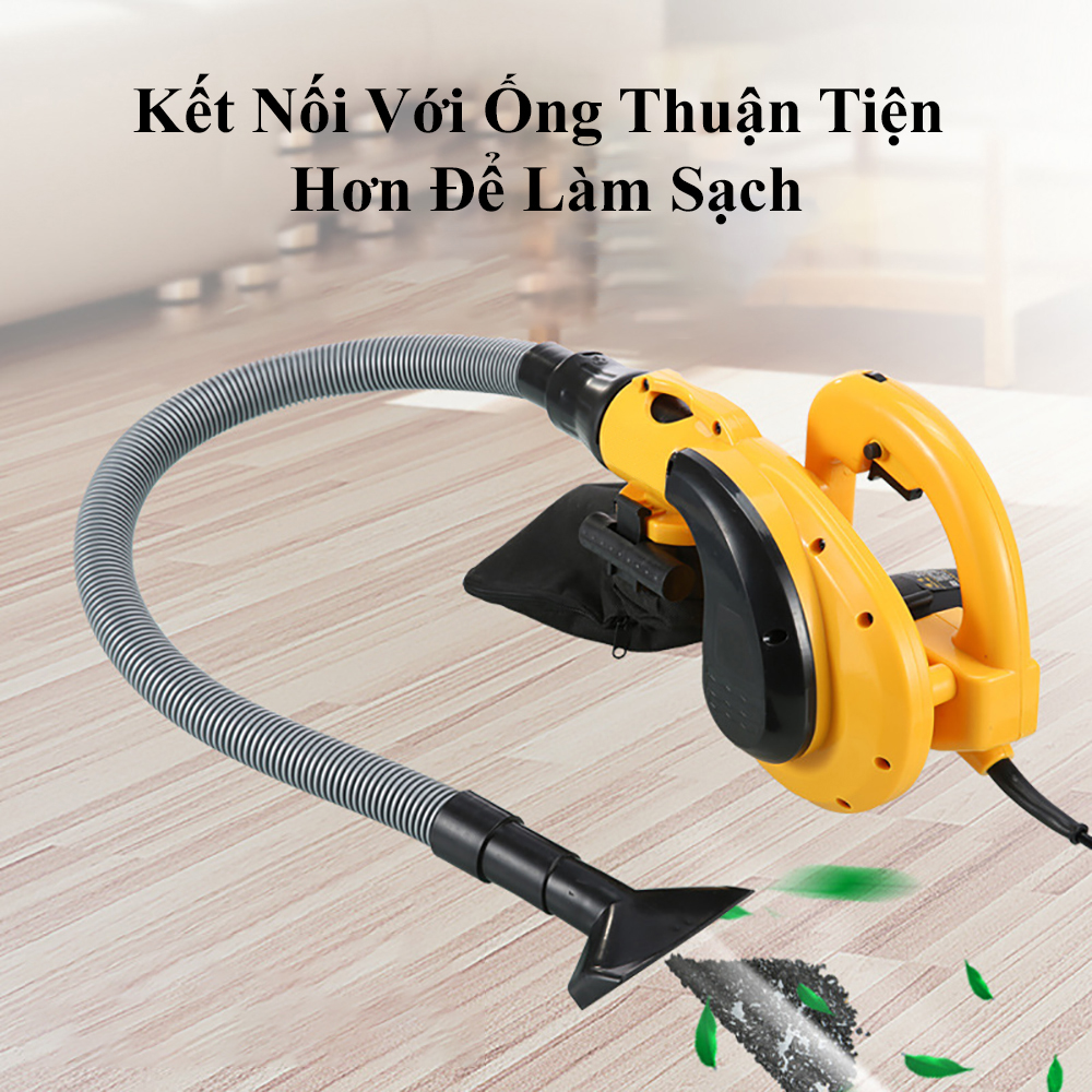 Máy Thổi Hút Bụi  Cầm Tay ABG Công Suất Lớn 1050W Máy Vừa Thổi Vừa Hút Công Nghiệp Đa Năng Ứng Dụng Nhiều Trong Các Xưởng Mộc, Vệ Sinh Máy Móc (GIAO MÀU NGẪU NHIÊN) – Hàng Chính Hãng