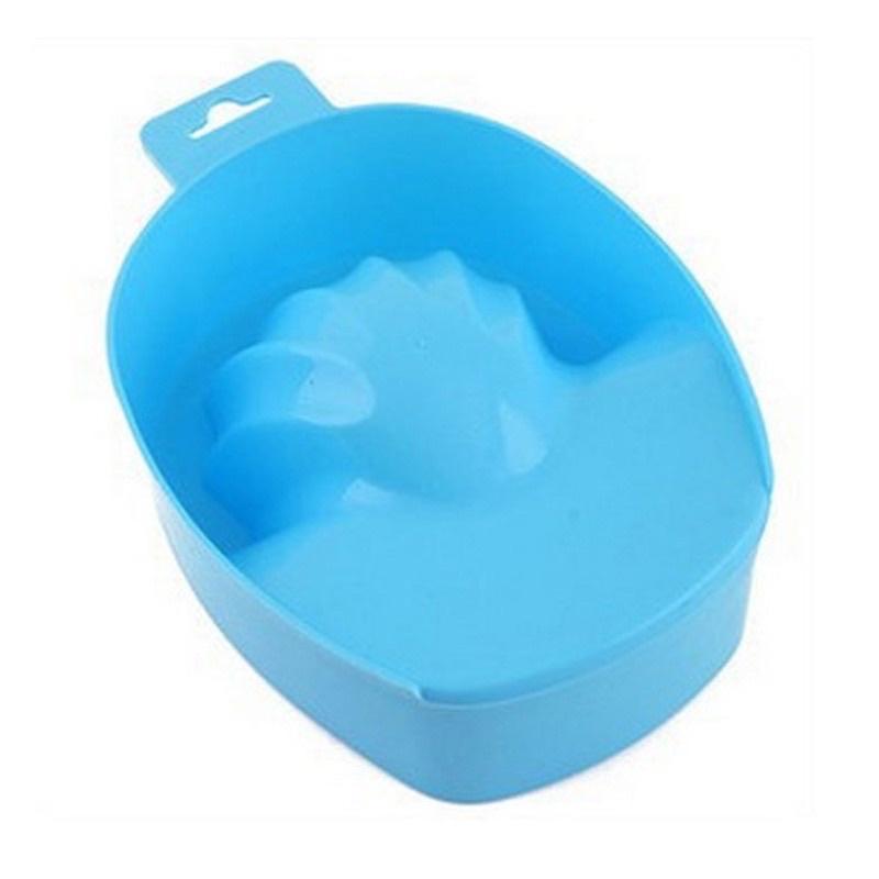 Bát Ngâm Tay Làm Nail Hình Vỏ Sò Bằng Nhựa Cứng Siêu Bền 15x12x4,5cm, Thiết Kế Thông Minh Cho Các Cỡ Tay Làm Nail