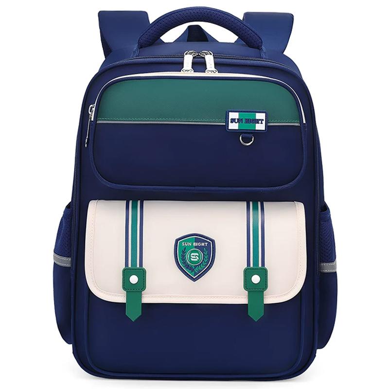 Ba Lô Thời Trang - Sun Eight 22292 - Màu Xanh Navy Và Xanh Lá