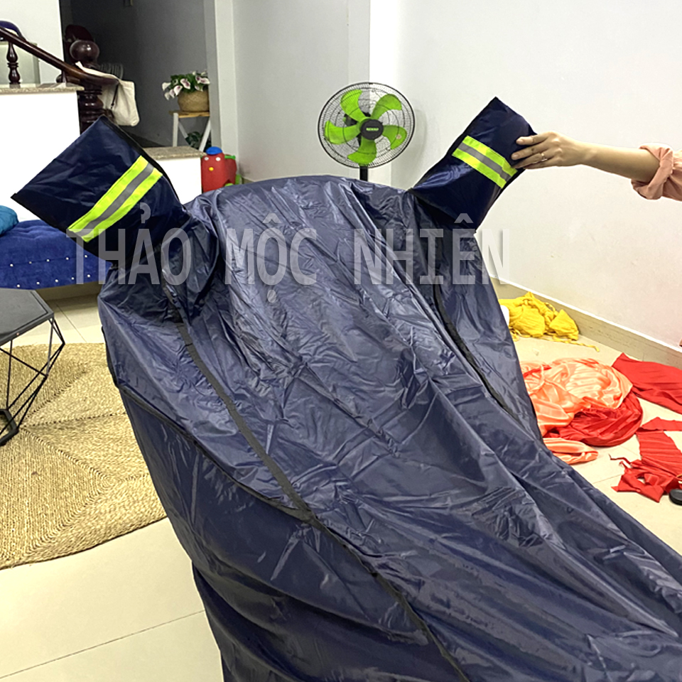 Bạt Trùm Xe Máy loại DÀY cao cấp, có tai gương phản quang