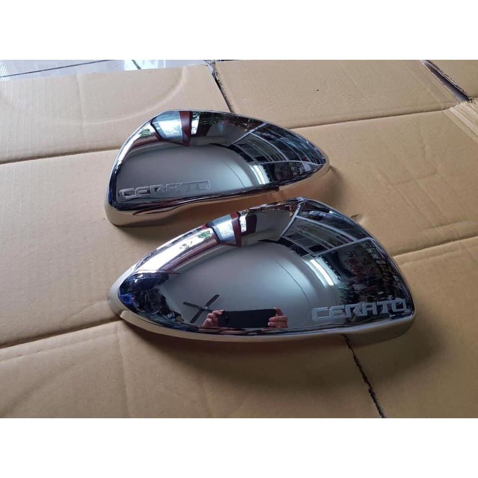 Ốp Gương Mạ Crom Xe Kia Cerato 2019 2020