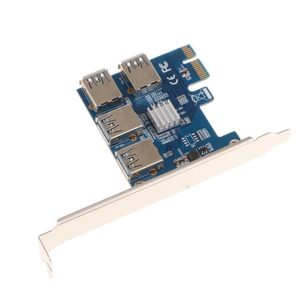 PCI-E Expansion Card PCI-e1x to 16x Riser Adapter Card High- Transmission
