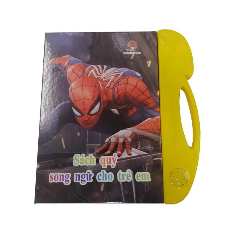 Sách nói song ngữ anh-việt cảm ứng có hình ảnh âm thanh đồ chơi giáo dục quà tặng cho bé trẻ em