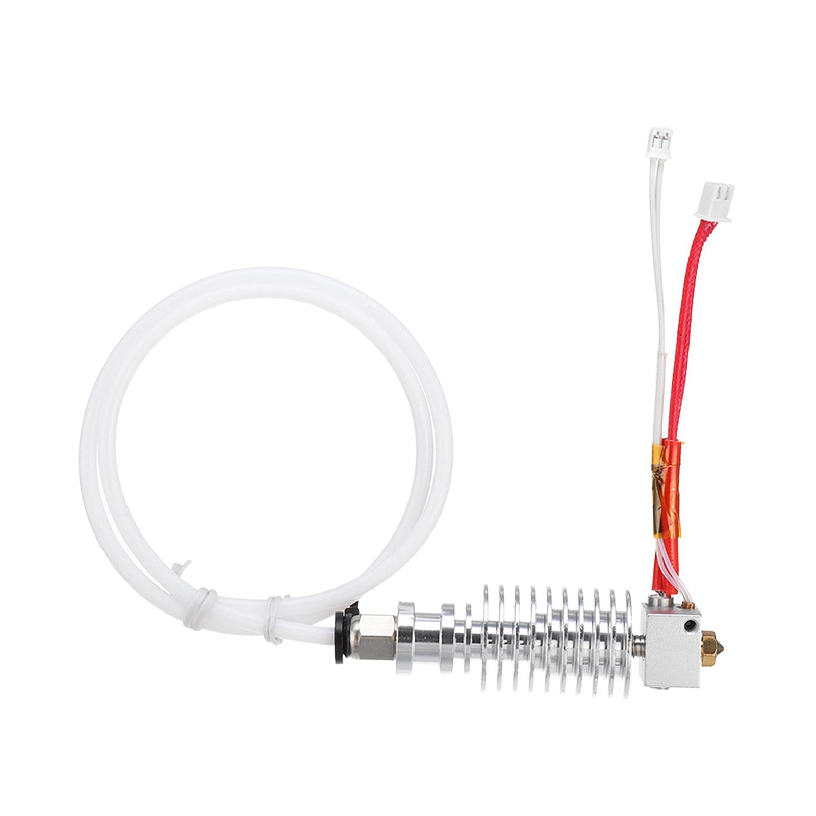 V5 Hot End Extruder Head Kit, 1.75mm 3D Printer Parts, 0.4mm Nozzles Hot End 12V 3D Printing, for i3 MEGA