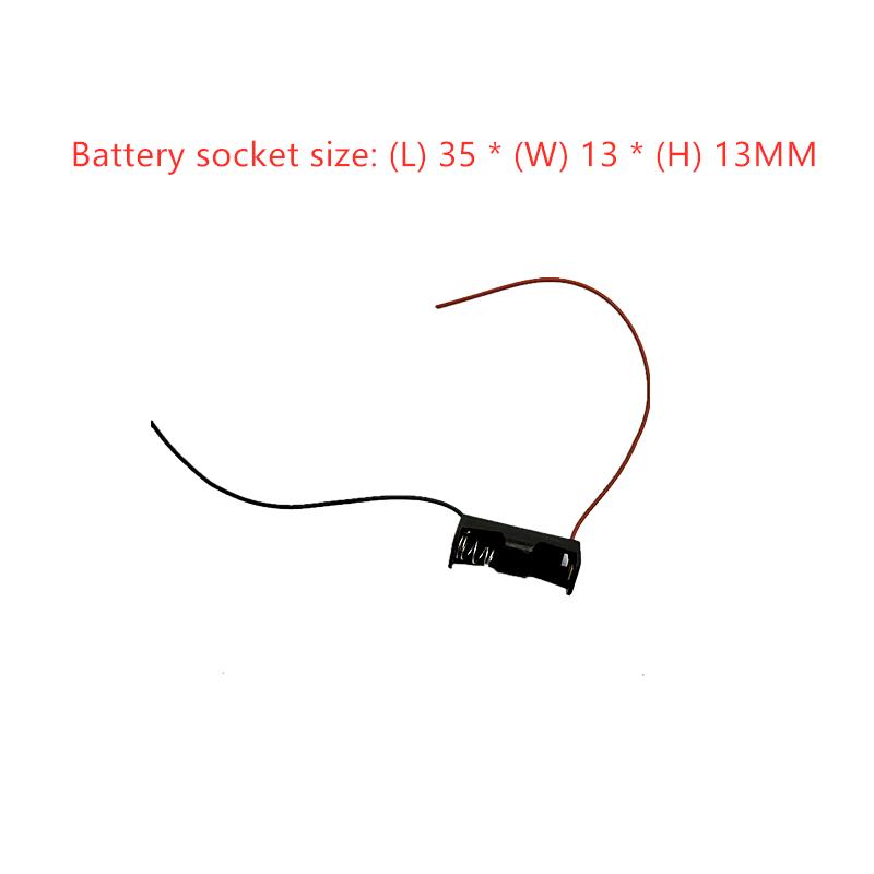 50 CÁI Giá đỡ pin 12V 23A với Hộp đựng pin sạc WireLead Hộp lưu trữ Hộp pin 12V có công tắc Màu sắc: 50 CÁI