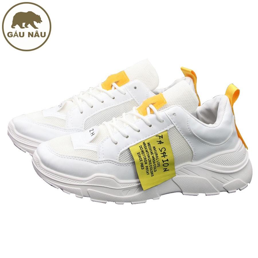 Giày sneaker GN475 đế độn thời trang Gấu Nâu chuyên giày nam