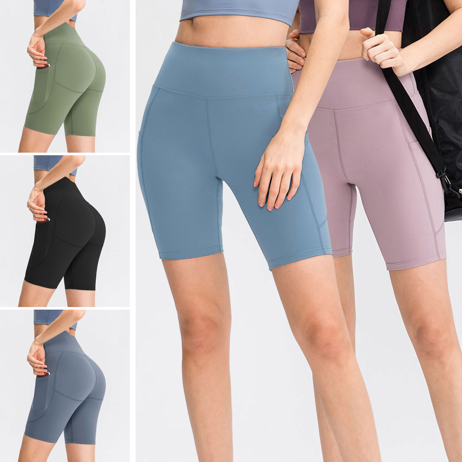 Quần thể thao trên gối chất liệu mềm ,co dãn, dùng để tập gym,yoga