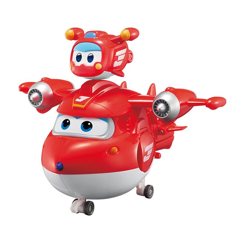 Đồ Chơi SUPERWINGS Robot Biến Hình Cỡ Lớn Jett Siêu Cấp Kết Hợp Thú Cưng Jett YW750941