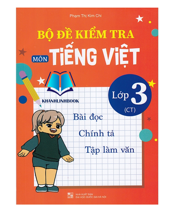 Sách - Bộ đề kiểm tra môn Tiếng Việt lớp 3 (Chân trời) (QL)