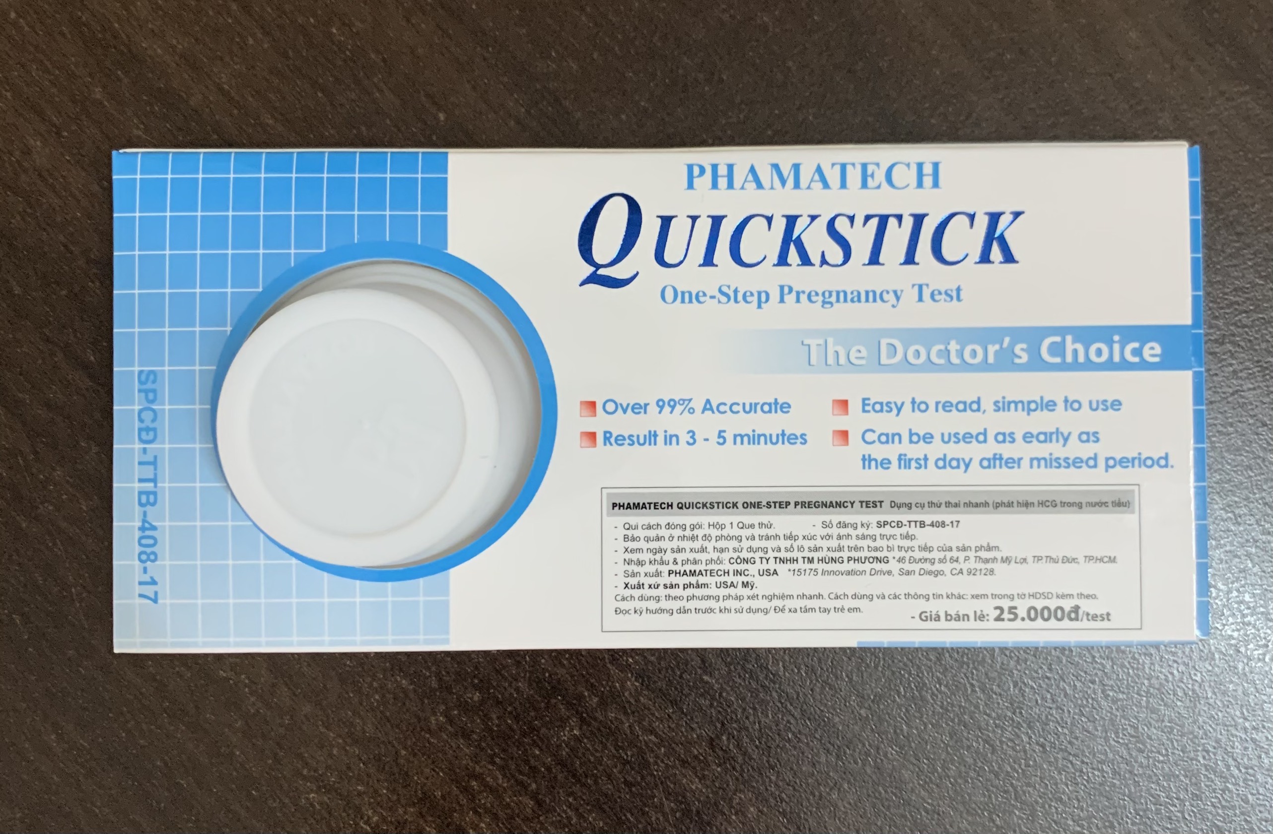 MUA 03 QUE THỬ THAI QUICKSTICK TẶNG NGAY 30 CÁI KHẨU TRANG Y TẾ KHÁNG KHUẨN