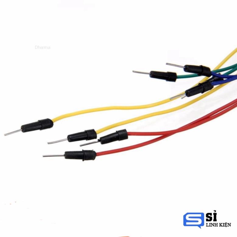 65 dây Breadboard Jumper không mối hàn dài 11.5cm/16cm/20cm/24cm tiện dụng