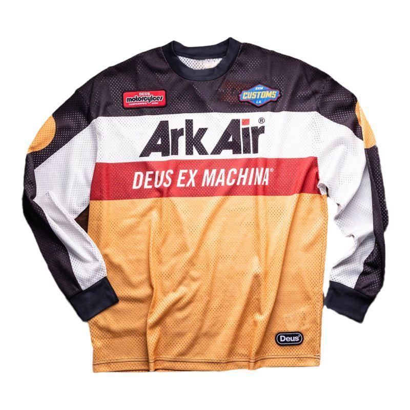 Freedeus Ex Machina Nam Xuống Dốc Xe Đạp Áo Motocross Mx Đua Áo DH Tay Dài Xe Máy Quần Áo Áo Thun Color: 6 Size: XS