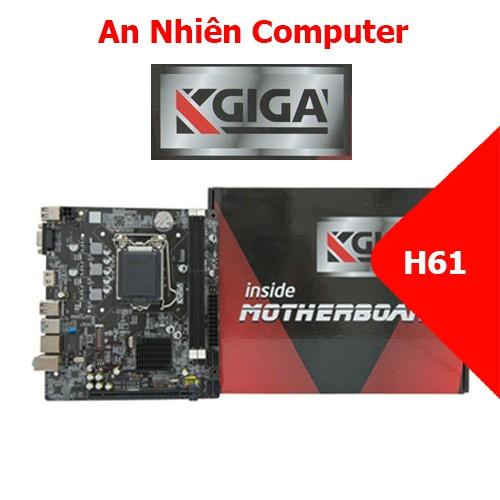 Mainboard K.GIGA H61 Chính hãng bh 24 tháng