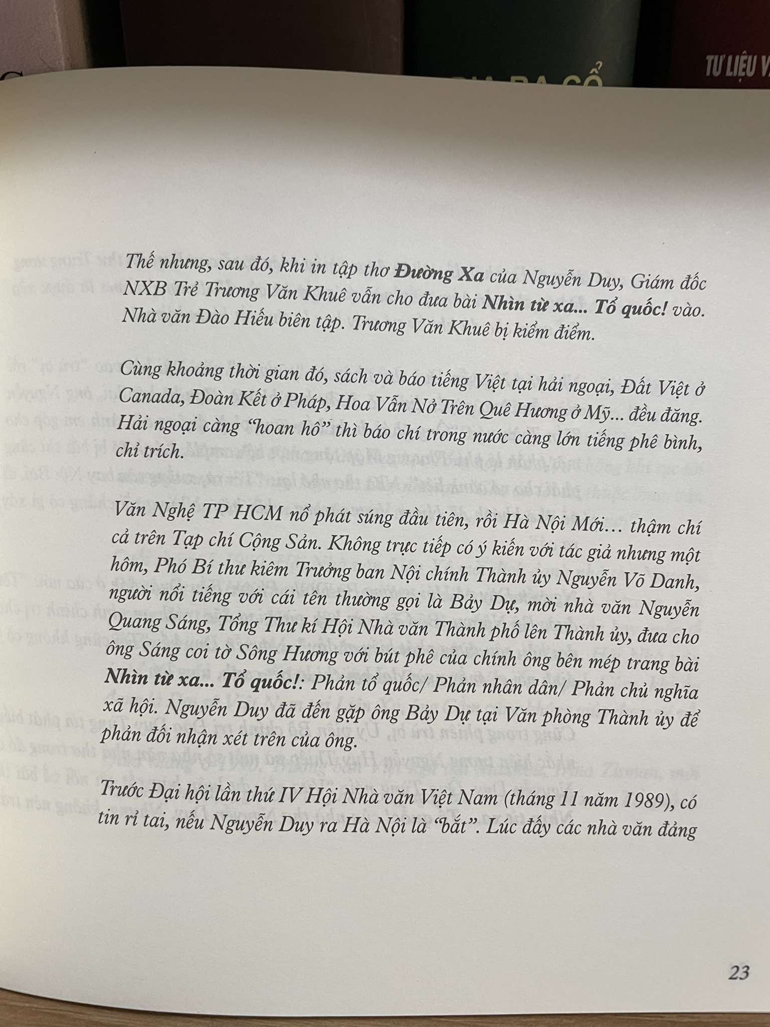 NHÌN TỪ XA.... TỔ QUỐC! (NGUYỄN DUY)