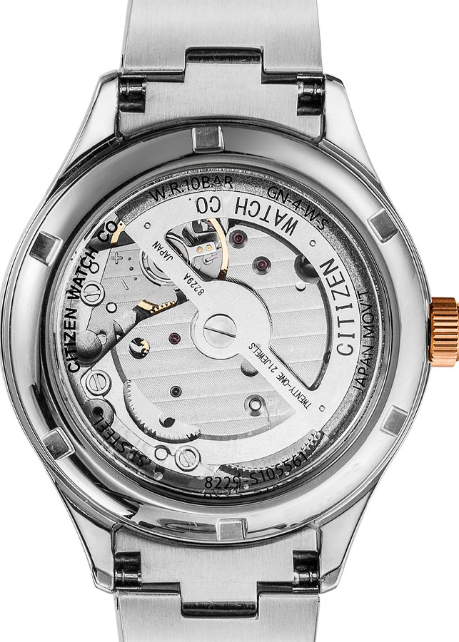 Đồng Hồ Nữ Citizen Đính Đá Swarovski Dây Thép Không Gỉ PC1009-51D - Mặt Xà Cừ (Sapphire)