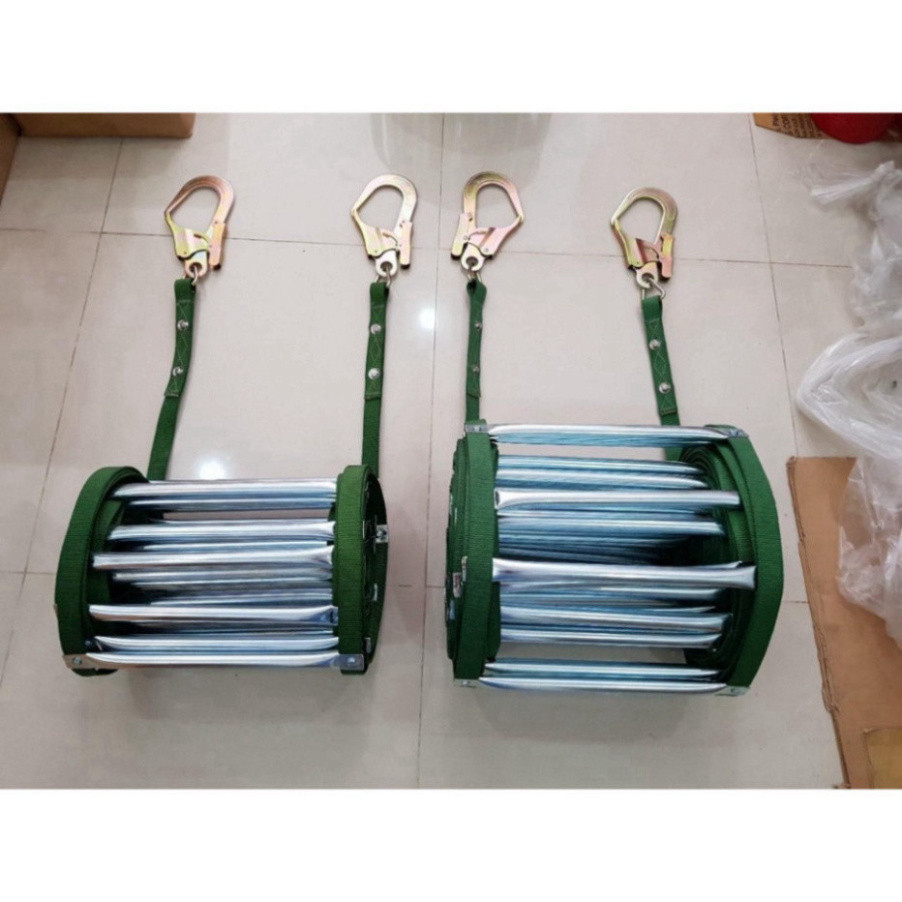 hang Dây Thoát Hiểm Chung Cư Nhà Cao Tầng Kèm Móc Đủ Phân Loại Dễ Dàng Sử Dụng