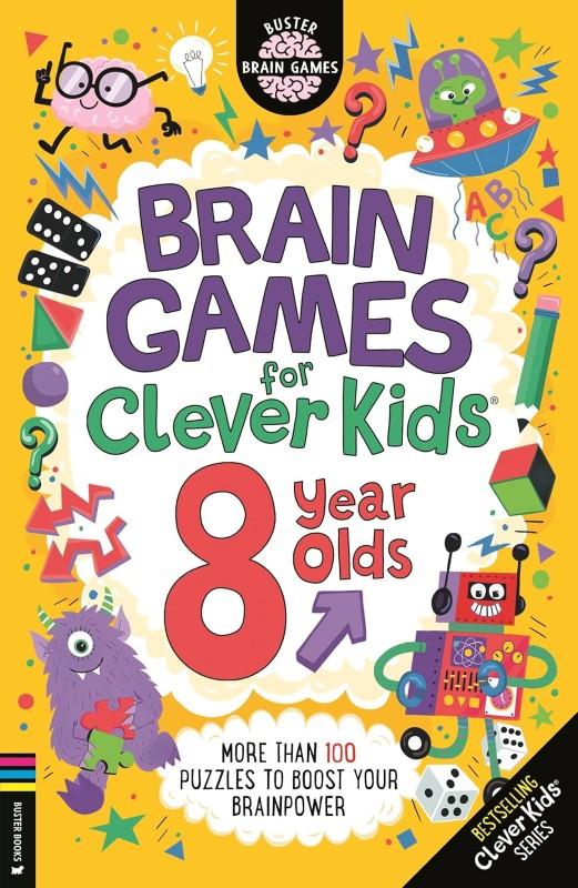Sách Brain Games For Clever Kids 8 Year Olds