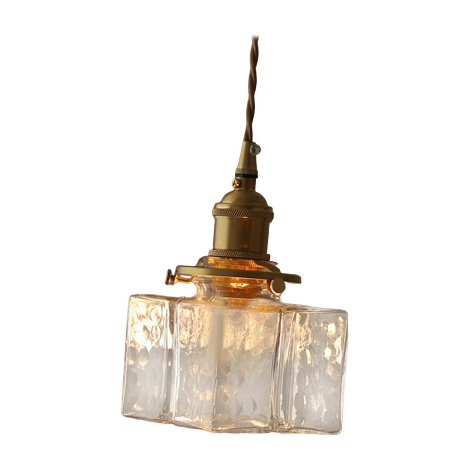 Modern Glass Chandelier Transparent  for  Bedroom