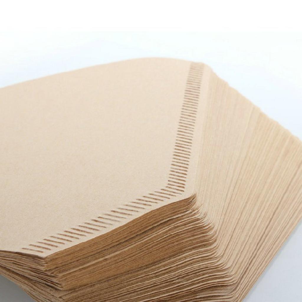 2x100 Pieces Coffee Filter Paper No. 4 for 2-4 Cups Coffee Makers