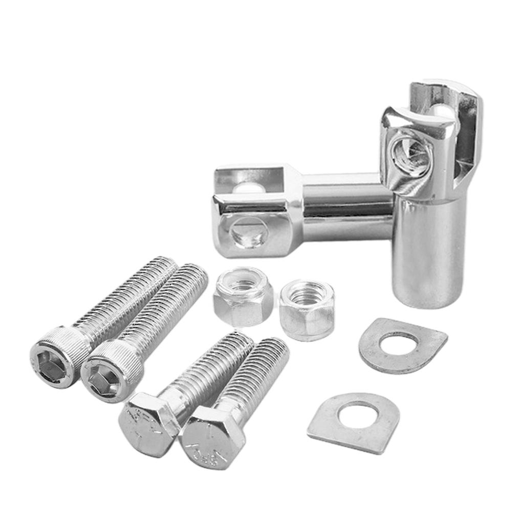 Motorcycle Rear Passenger Footrest Support Bracket For Harley 00 - 18