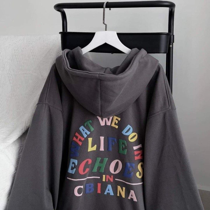 Khoác nỉ CBIANA chữ 7 màu siêu hot