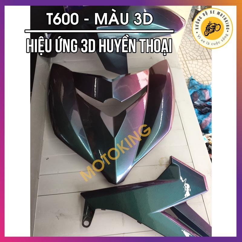 Sơn i 3D T600 **** - chai sơn xịt cao cấp dành cho sơn xe máy, ô tô