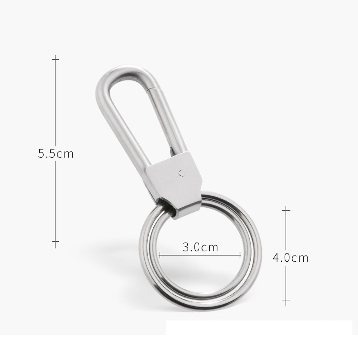 Móc treo chìa khóa INOX cao cấp N12