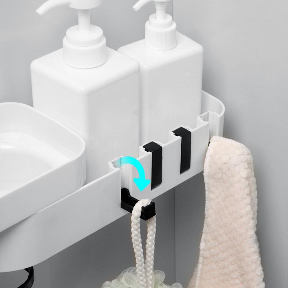 KỆ XOAY 2 TẦNG TIỆN DỤNG ĐỂ ĐỒ NHÀ BẾP, NHÀ TẮM