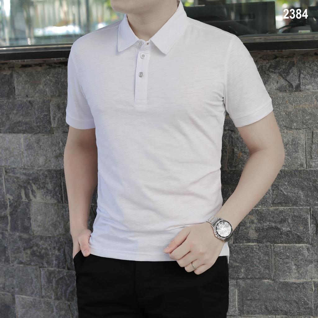 POLO nam trung niên ZENTOMAN, áo ngắn tay vải cotton mềm mịn, co giãn cao cấp 5 màu