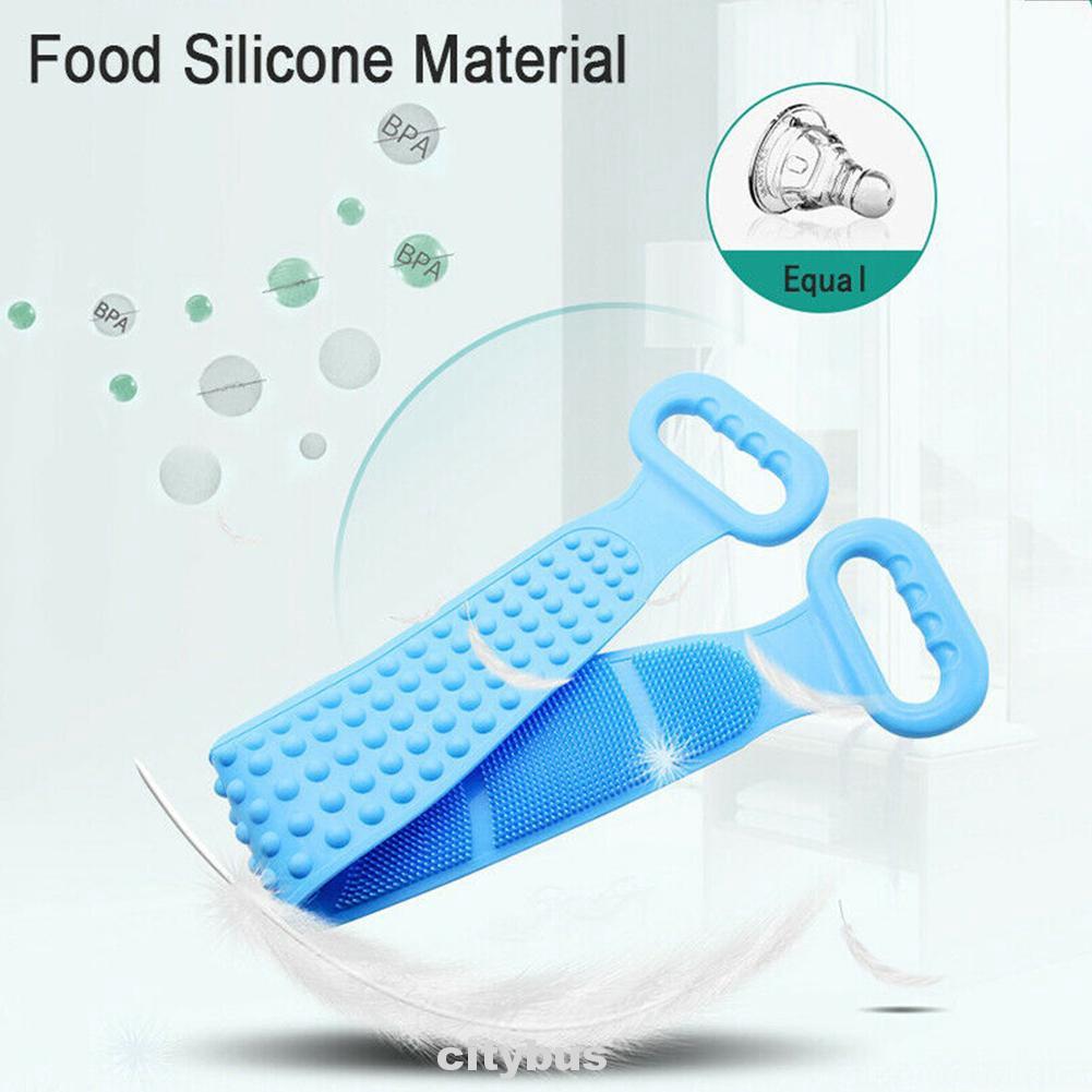 Dây Chà Lưng Silicon 2 Mặt Massage Tẩy Da Chết