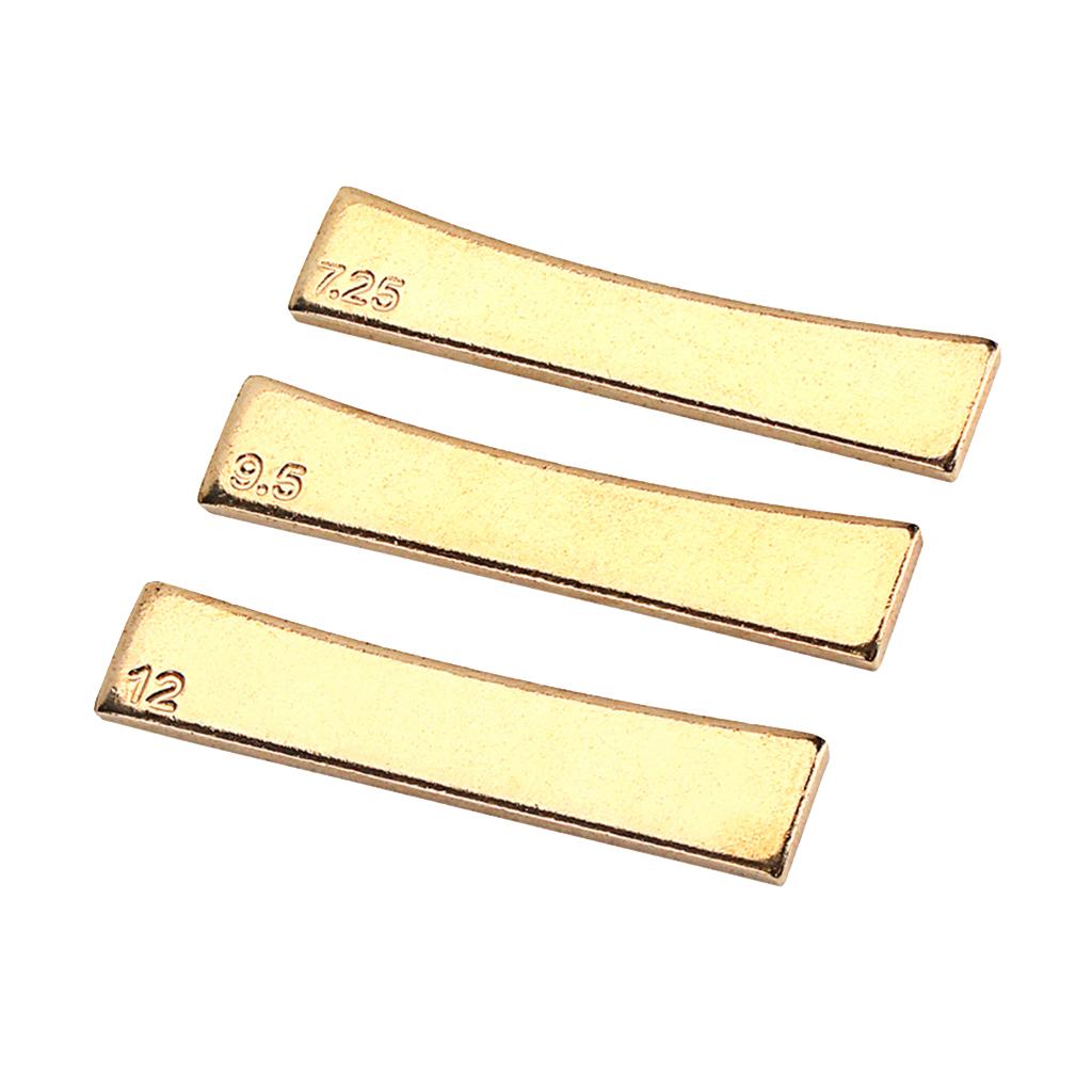 3 Ghita Điện Công Cụ Sửa Chữa Kim Loại Fretboard Báo Chí Caul Miếng Vàng