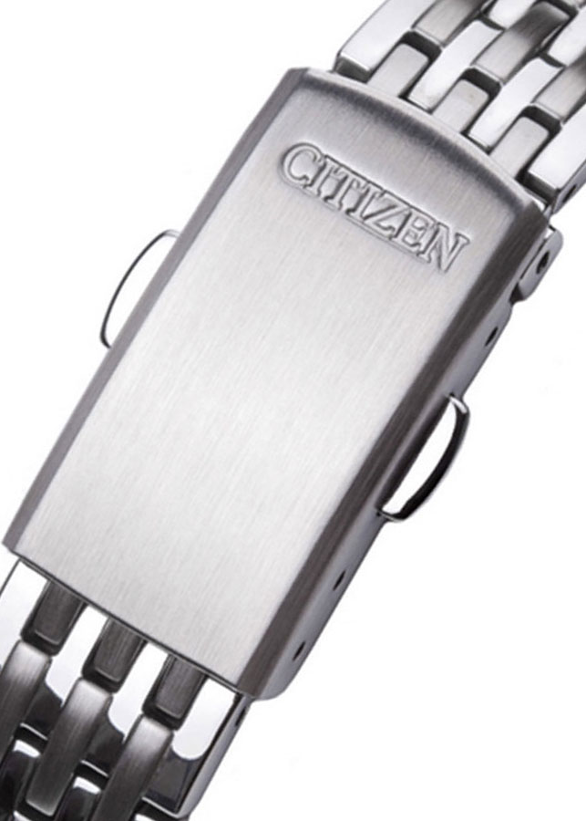 Đồng Hồ Nữ Citizen Dây Thép Không Gỉ EW1580-50E - Mặt Đen