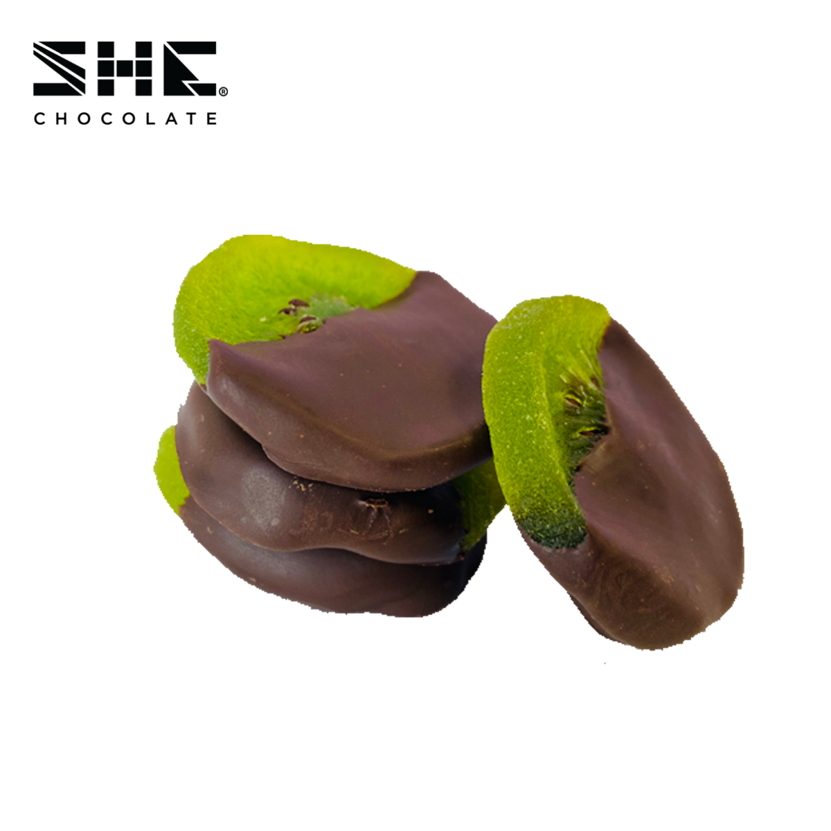 Combo 2 hũ Kiwi nhúng Socola - SHE Chocolate - Hũ 120g -  Hương vị đa dạng, bổ sung năng lượng, tốt cho sức khỏe. Quà tặng người thân, dịp lễ, thích hợp ăn vặt