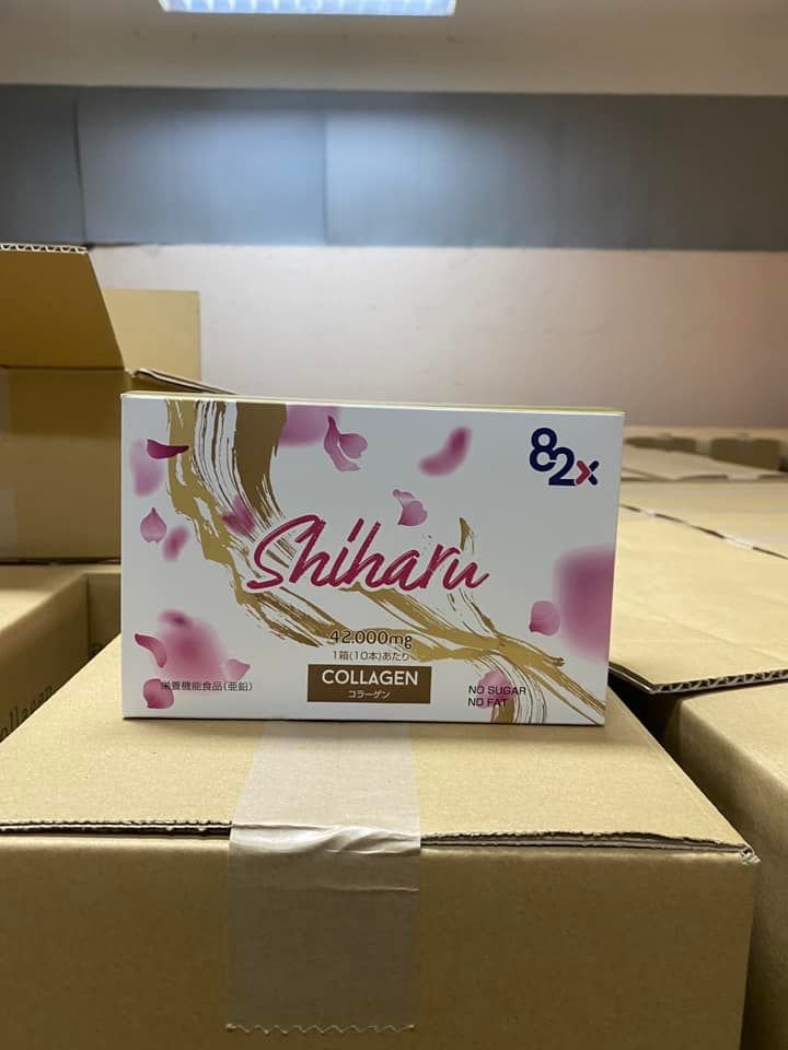 82X Nước uống COLLAGEN SHIHARU làm đẹp da , cấp ẩm đến từ Nhật Bản 50ml/lọ.