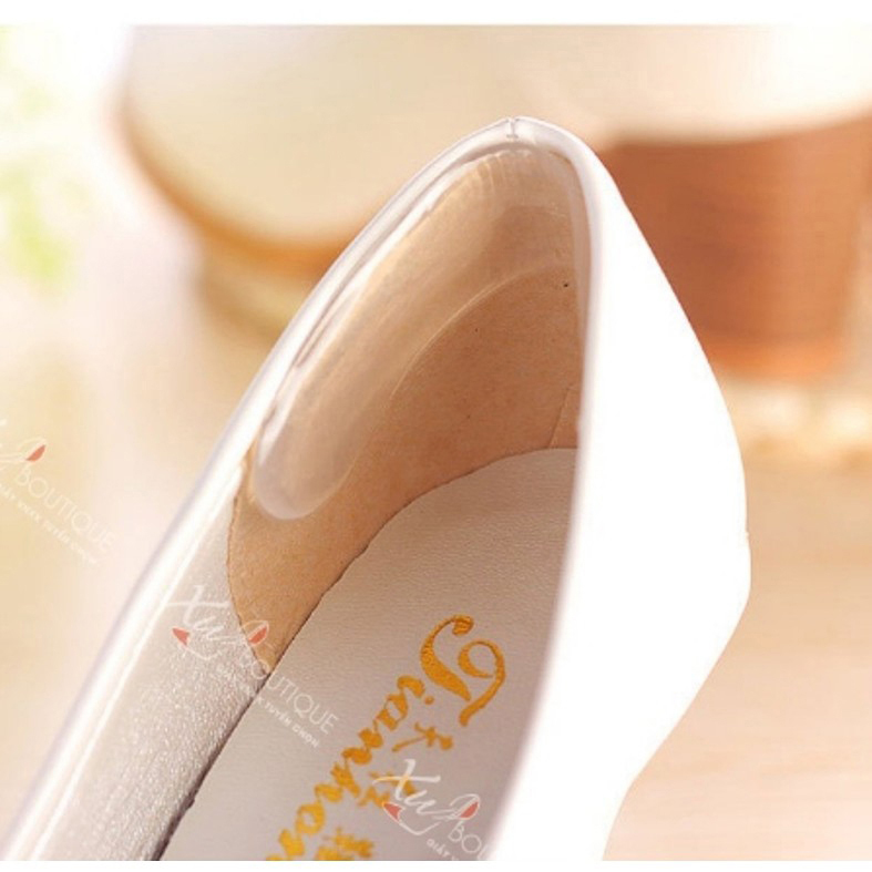 Combo 2 Miếng Lót Giày Silicon Chống Đau Gót Chân, Miếng Lót Gót Chân Chống Đau - PucaMart