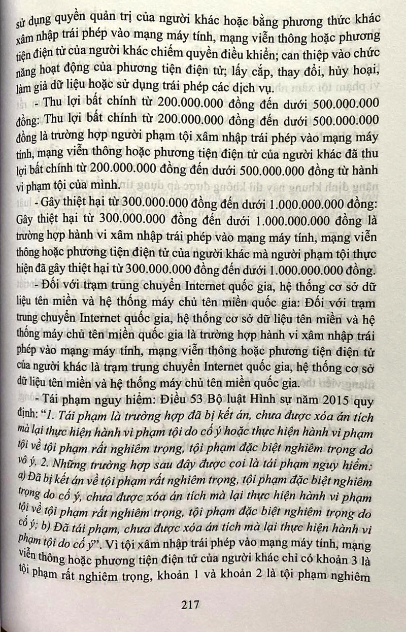 Phòng Chống Tội Phạm Trong Lĩnh Vực Công Nghệ Cao