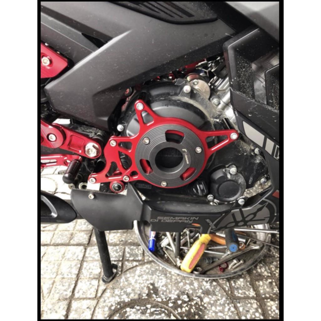 Bảo vệ lố máy xe exciter 150 màu vàng