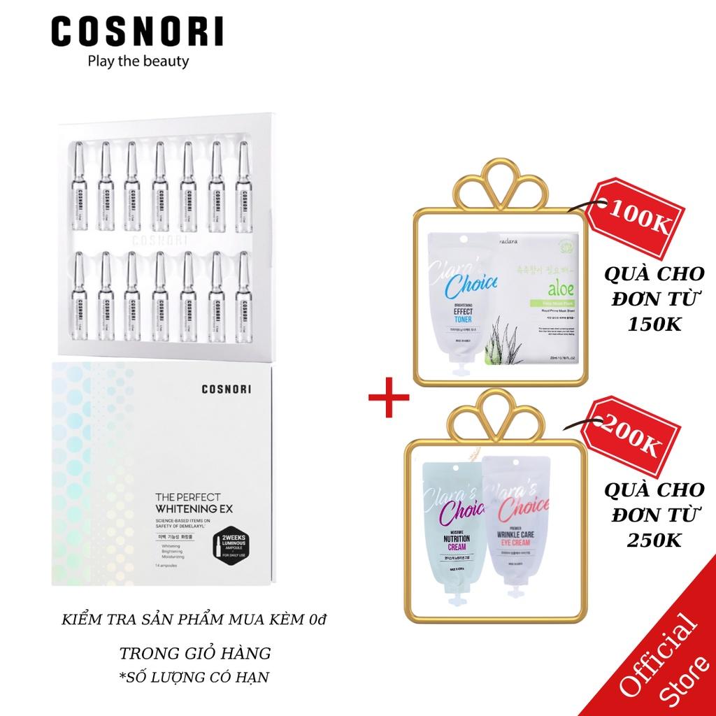 Huyết thanh dưỡng trắng Cosnori Whitening Ex Ampoule 1.7ml*14 ống